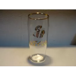 1 VERRE FORT-CARRE  25CL HT.13.30CM