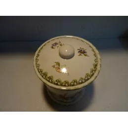 POT SUCRIER FAIENCE   ROANNE  HT 16CM