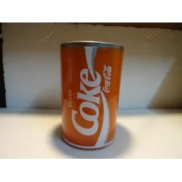 BOITE  A GLACE COCA-COLA  HT 23CM DIAMETRE 15CM