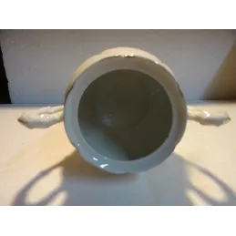 SUCRIER  EN PORCELAINE  HT 12.50CM