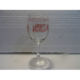 6 VERRES BIGALLET CASSIS  12CL HT 13.40CM