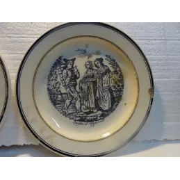 2 ASSIETTES ANCIENNES  BERNE ET APPENZELL