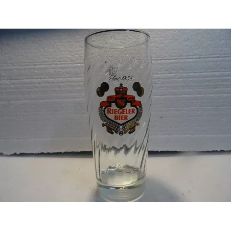 1 VERRE RIEGELER  BIER 50CL HT 18.50CM