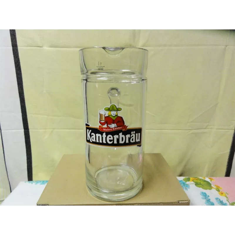 1 PICHET BIERE KANTERBRAU 1 LITRE