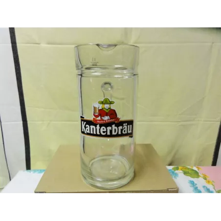 1 PICHET BIERE KANTERBRAU 1 LITRE