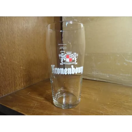 1 VERRE KRONENBOURG 25CL HT 13.50CM