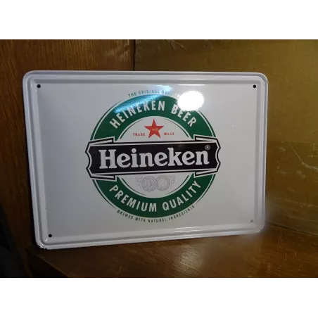 TOLE HEINEKEN  21CM X15.50CM