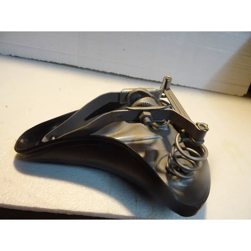 Selle pilote marron sans ressort pour mobylette MBK 51 22mm Neuf