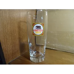 1 VERRE GURTEN BIER  25CL HT.14.80CM