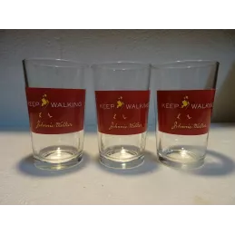 3 VERRES JOHNNIE WALKER...