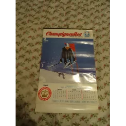 CALENDRIER  CHAMPIGNEULLES  JEUX OLYMPIQUES DE GRENOBLE  1968