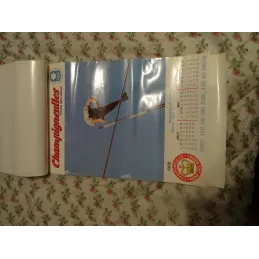 CALENDRIER  CHAMPIGNEULLES  JEUX OLYMPIQUES DE GRENOBLE  1968