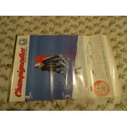 CALENDRIER  CHAMPIGNEULLES  JEUX OLYMPIQUES DE GRENOBLE  1968