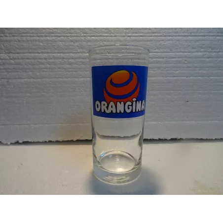 1 VERRE ORANGINA  HT 13.50CM