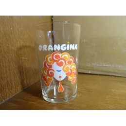 1 VERRE ORANGINA  HT 9.80CM