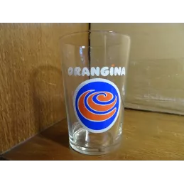 1 VERRE ORANGINA  HT 9.80CM