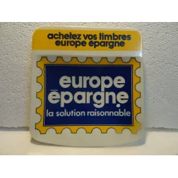 RAMASSE-MONNAIE  EUROPE EPARGNE  19CM X17.50CM