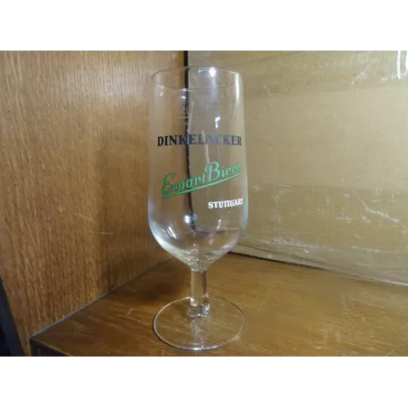 1 VERRE DINKELACKER  EXPORT BIERE 25CL HT 16.80CM