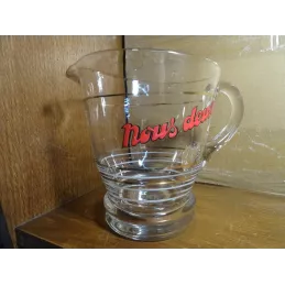 1 PICHET NOUS DEUX  EMAILLE  1 LITRE