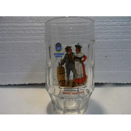 CHOPE  HB HOFBRAU OKTOBERFEST 1988 25CL HT 12.70CM