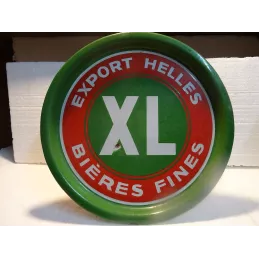PLATEAU  EMAILLE  XL EXPORT  HELLES  DIAMETRE 31.50CM