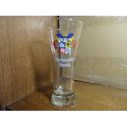 1 VERRE DORTMUNDER  HANSA  20CL  HT 15.40CM