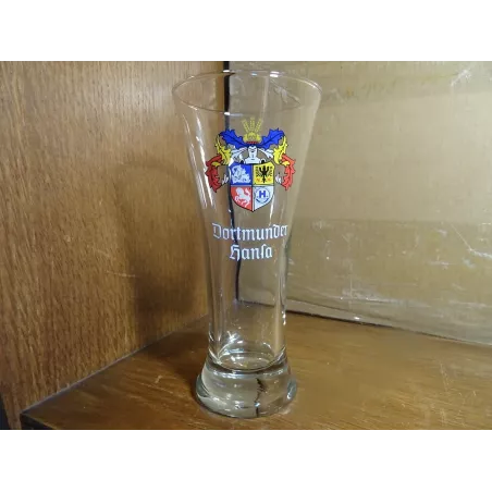 1 VERRE DORTMUNDER  HANSA  20CL  HT 15.40CM