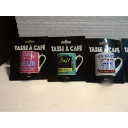 6 TASSES A CAFE COLLECTOR