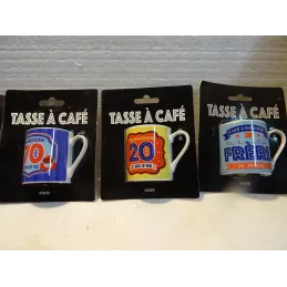 6 TASSES A CAFE COLLECTOR