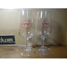 2 VERRES  A VIN   RENDEZ VOUS  DES PROFESSIONNELS