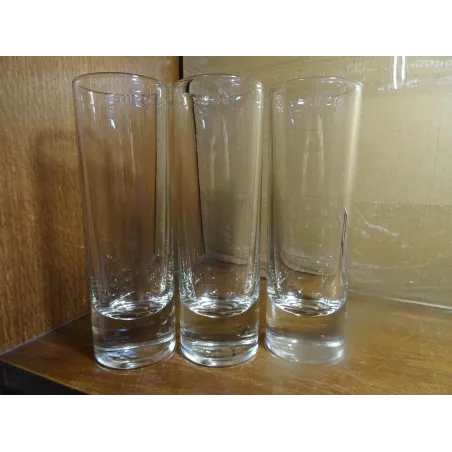 3 VERRES SUZE  HT 16CM