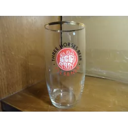 1 VERRE HORSES BEER  PILSNER  25CL HT.17CM