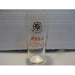 1 VERRE LA MEUSE PILS ROYALE 25CL HT.13.40CM