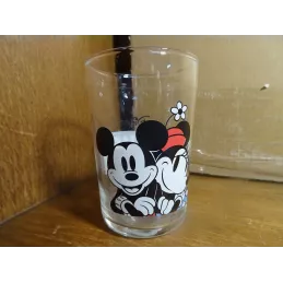 1 VERRE MOUTARDE  AMORA  MICKEY  DISNEY HT 9.60CM