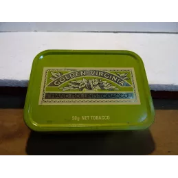 BOITE  TABAC  GOLDEN  VIRGINIA 11CM X8CM X2.70CM