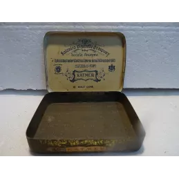 BOITE CIGARETTES  COMPAGNY ALEXANDRIA  10CM X7.80CM X1.80CM