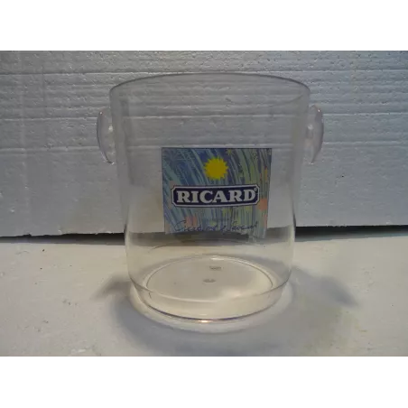 SEAU A GLACE  RICARD COLLECTION SAVEUR  HT 12CM DIAMETRE 11CM