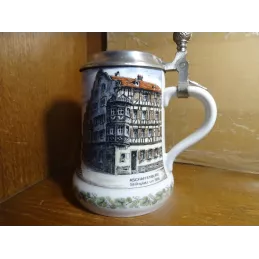 CHOPE 50CL ASCHAFFENBURG AVEC SON COUVERCLE HT 15CM
