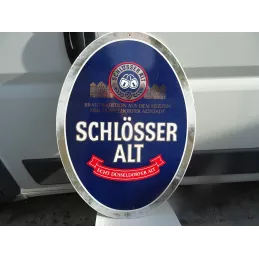 TOLE  EMAILLEE  SCHLOSSER ALT  80CM X60CM