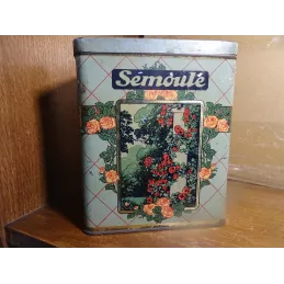 BOITE BONBONS SAMPAREIL  SEMOULE  13.40CM X9CM X16CM