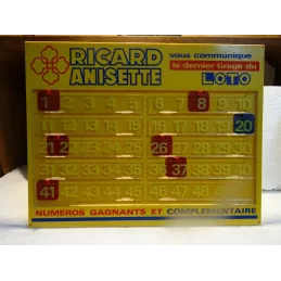 CADRE LOTO RICARD 42CM...