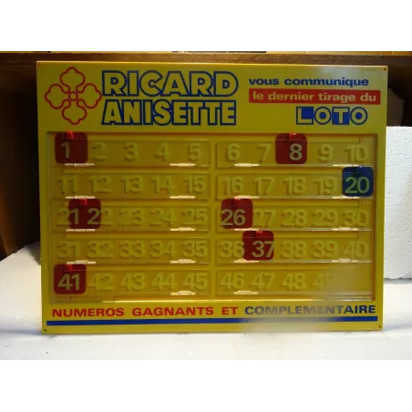 CADRE LOTO RICARD 42CM X32.50CM