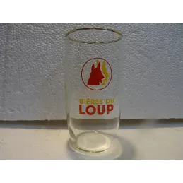 1 VERRE BIERE DU LOUP 25CL...