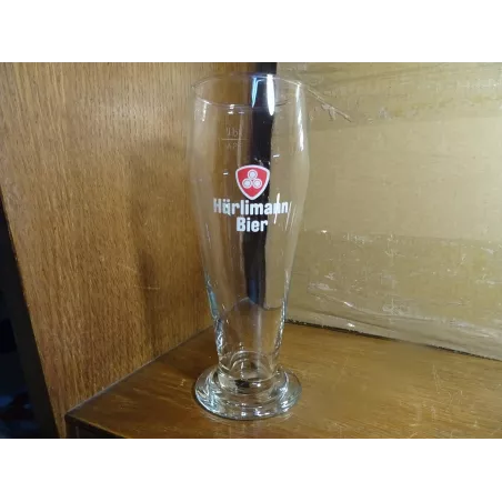 1 VERRE  HURLIMANN BIER 30CL HT.17.70CM