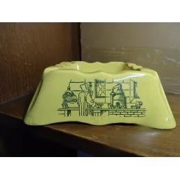 CENDRIER CHARTREUSE  17CM X16.50CM X6CM