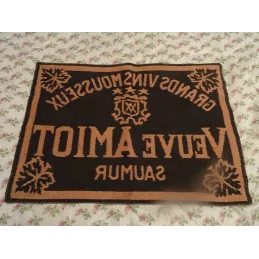 TAPIS VEUVE AMIOT  70CM X49CM