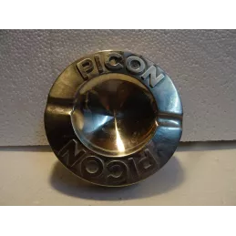 CENDRIER PICON  EN METAL  INOX  DIAMETRE 13.40CM