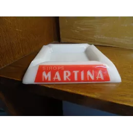 CENDRIER  SIROPS MARTINA  BRETT'CITRON 13CM X13CM