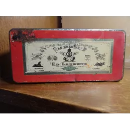 BOITE  CIGARETTES  ED. LAURENS 15CM X7CM X5CM