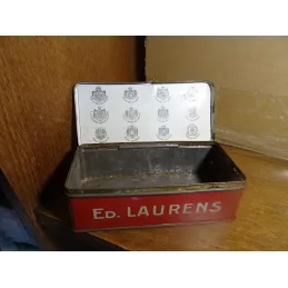 BOITE  CIGARETTES  ED. LAURENS 15CM X7CM X5CM